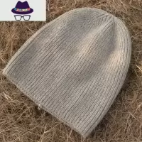 帽秋冬男女情侣款毛线针织帽 圆顶帽纯色雅痞流氓帽MG HM帽子 FISH BASKET