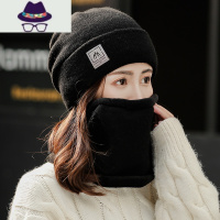 帽子女秋冬季百搭韩版时尚网红冬天加绒保暖产后月子帽针织毛线帽 FISH BASKET