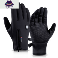 户外防寒防风触摸屏手套滑雪防泼水保暖加厚寒骑行登山秋冬手套 FISH BASKET