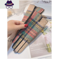 手套女秋冬天可爱开车骑行电动车用韩版春秋季薄款厚保暖防寒加绒 FISH BASKET