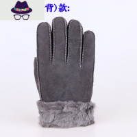 手套羊一体手套男士冬季加厚加绒保暖防滑防风骑车摩托车 FISH BASKET