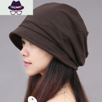 帽子女韩版潮春天大头围显脸小盆帽八角堆堆帽日系渔夫光头月子帽 FISH BASKET