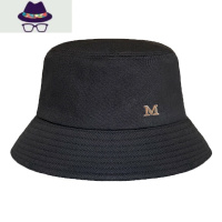 杨幂明星同款M标渔夫帽子女夏季新款网红日系遮阳防晒遮脸太阳帽 FISH BASKET