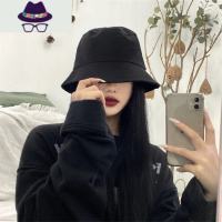 渔夫帽女夏季日系遮脸百搭防晒紫外线遮阳帽子女韩版潮网红太阳帽 FISH BASKET