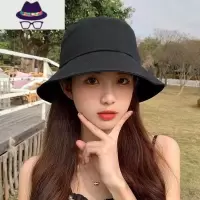 帽子女韩版百搭夏季防晒遮阳帽新款日系学生时尚潮流渔夫帽太阳帽 FISH BASKET