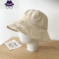 帽子女韩版渔夫帽日系夏季薄款网红遮阳防晒帽遮脸太阳盆帽ins FISH BASKET