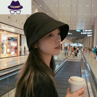 小头围帽子女小号s水桶帽浅顶新款2021网红春小码小头52xs渔夫帽 FISH BASKET