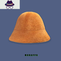 MUDAPPO[3折特价]ins仿貂绒毛绒swag渔夫帽盆帽 FISH BASKET帽子
