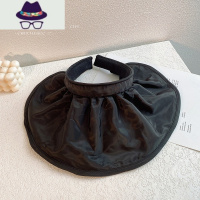 赵露思同款遮阳帽发箍女夏沙滩遮脸防晒太阳帽户外薄款空顶渔夫帽 FISH BASKET帽子