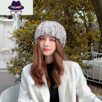 真围脖皮草围巾发带帽子女秋冬潮保暖宽边毛毛绒发饰头套发箍 FISH BASKET