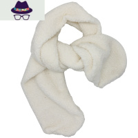 加厚围巾女冬季可爱羊羔绒围脖韩版百搭毛绒学生围脖朋友生日礼物 FISH BASKET