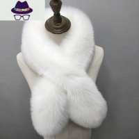 围巾女士秋冬季保暖加厚仿獭绒皮草大围脖披肩百搭毛领子 FISH BASKET
