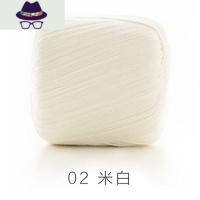 3#珍珠蕾丝线手工diy编织丝光细毛线钩针手编毛衣棉线团 FISH BASKET