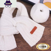 围巾毛线手工diy中粗线毛团女自织围脖送男友编织手编材料包 FISH BASKET