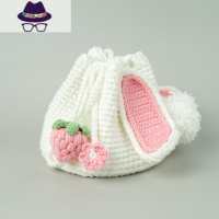 diy手工编织包包兔子自制毛线钩针材料包送闺蜜女友礼物 FISH BASKET