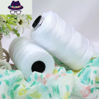 合股冰丝线钩针线手工钩编包包坐垫夏季帽子专用3股勾鞋杯套亮丝 FISH BASKET毛线