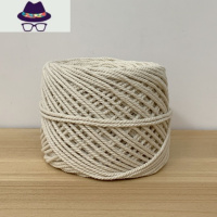 24股棉麻线编织线蕾丝线中粗线毛线手工棉线棉绳手作物语 FISH BASKET