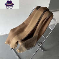 郑多喜 加大加厚显气质围巾女冬季ins风韩版披肩两用学生保暖围脖 FISH BASKET