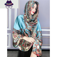 尼泊尔风情民族风围巾超大防晒披肩女秋冬薄款丝巾围脖保暖百搭 FISH BASKET