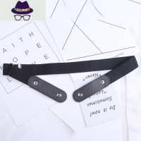 懒人无痕免打孔腰带女夏季装饰牛仔裤时尚潮女士皮带松紧隐形裤带 FISH BASKET