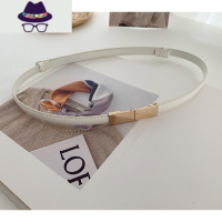 腰带女细装饰连衣裙简约时尚百搭配裙子毛衣韩版小皮带女韩国细潮 FISH BASKET