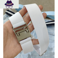 新品商务男女松紧腰带百搭配牛仔裤弹力腰间皮带简约正装休闲裤带 FISH BASKET