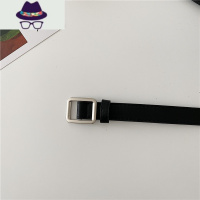 女简约百搭韩国网红ins风韩版时尚黑色牛仔裤腰带女装饰 FISH BASKET