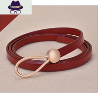 西装细腰带女士百搭打结装饰皮带时尚黑色配连衣裙子毛衣收腰 FISH BASKET