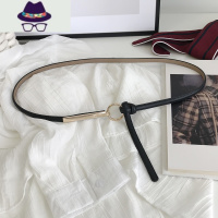 简约百搭女士细腰带时尚ins装饰西装皮带配裙子衬衫收腰腰链 FISH BASKET