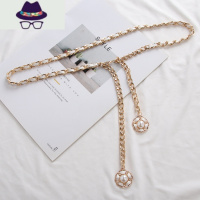 网红链条腰带女时尚金属皮带装饰配裙子腰链裤链子配饰ins风夏季 FISH BASKET