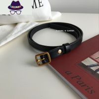 韩版复古腰带西装毛衣绑带收腰显瘦外套带软细简约做旧女士 FISH BASKET