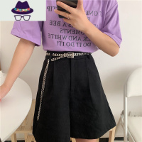 皮带女ins风潮夏季裤带百搭牛仔裤男腰链配饰金属铁链条腰带装饰 FISH BASKET