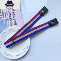 无痕懒人裤带打孔隐形百搭弹力松紧牛仔裤腰带女装饰ins风免皮带 FISH BASKET