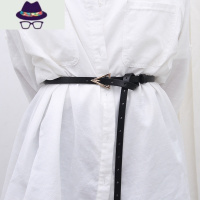 三角扣细腰带女装饰西装配连衣裙子毛衣皮带女款收腰大衣时尚百搭 FISH BASKET