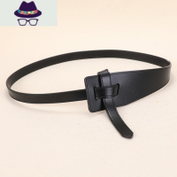 宽腰带女西装装饰时尚百搭配连衣裙子收腰毛衣大衣束腰封外搭 FISH BASKET