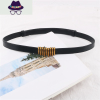 西装细腰带女士百搭调节装饰皮带时尚黑色配连衣裙子毛衣收腰 FISH BASKET