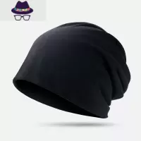 2021新款 ins秋冬季包头棉帽子男套头帽针织月子帽女空调帽堆堆帽 FISH BASKET