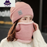 秋冬季保暖帽针织帽女护耳毛线帽韩版潮冬季电动车头套保暖挡风帽 FISH BASKET帽子