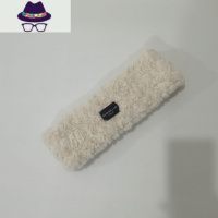 韩版加厚毛绒发带帽子女宽秋冬保暖日系头饰头套发箍帽毛毛绒发带 FISH BASKET