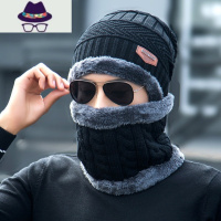 帽子围脖一体秋冬季保暖脖套男女套头骑行加绒防寒面罩护颈椎围巾 FISH BASKET