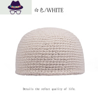 帽子女秋冬瓜皮帽男士韩版手工针织粗毛线帽街头雅痞冬天包头帽潮 FISH BASKET
