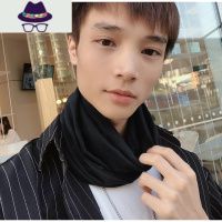 脖套男围脖女护颈椎冬季多功能运动防风保暖户外套头百搭围巾 FISH BASKET