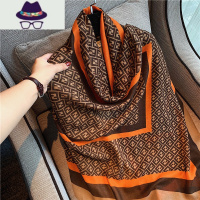 棉麻围巾女韩版春秋薄款冬季洋气时尚披肩百搭丝巾保暖围脖ins潮 FISH BASKET
