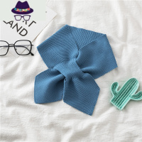 韩版针织毛线小围巾女冬季脖套冬晚晚同款领巾护颈围脖百搭装饰潮 FISH BASKET