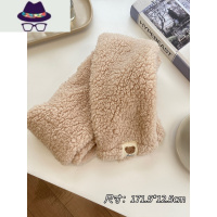 围巾女冬季2021新款百搭韩版可爱少女保暖ins潮小众学生加厚围脖 FISH BASKET