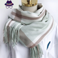 围巾女秋冬季护颈椎女韩版保暖加厚超大披肩外搭斗篷两用围巾围脖 FISH BASKET