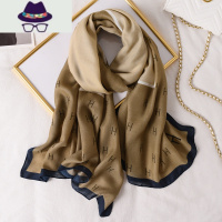 棉麻围巾女韩版春秋薄款冬季洋气时尚披肩百搭丝巾保暖围脖ins潮 FISH BASKET