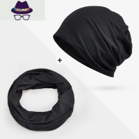 围脖男士春秋薄款保暖脖套冬季女护颈颈椎脖子套帽子一体围巾 FISH BASKET