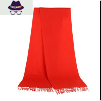 围巾女冬季长款加厚韩版百搭仿纯色围巾秋冬学生软妹情侣围脖 FISH BASKET