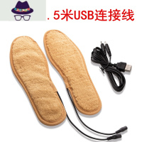 usb充电鞋垫电热加热鞋垫保暖电暖调温男女暖脚宝户外可行走 FISH BASKET